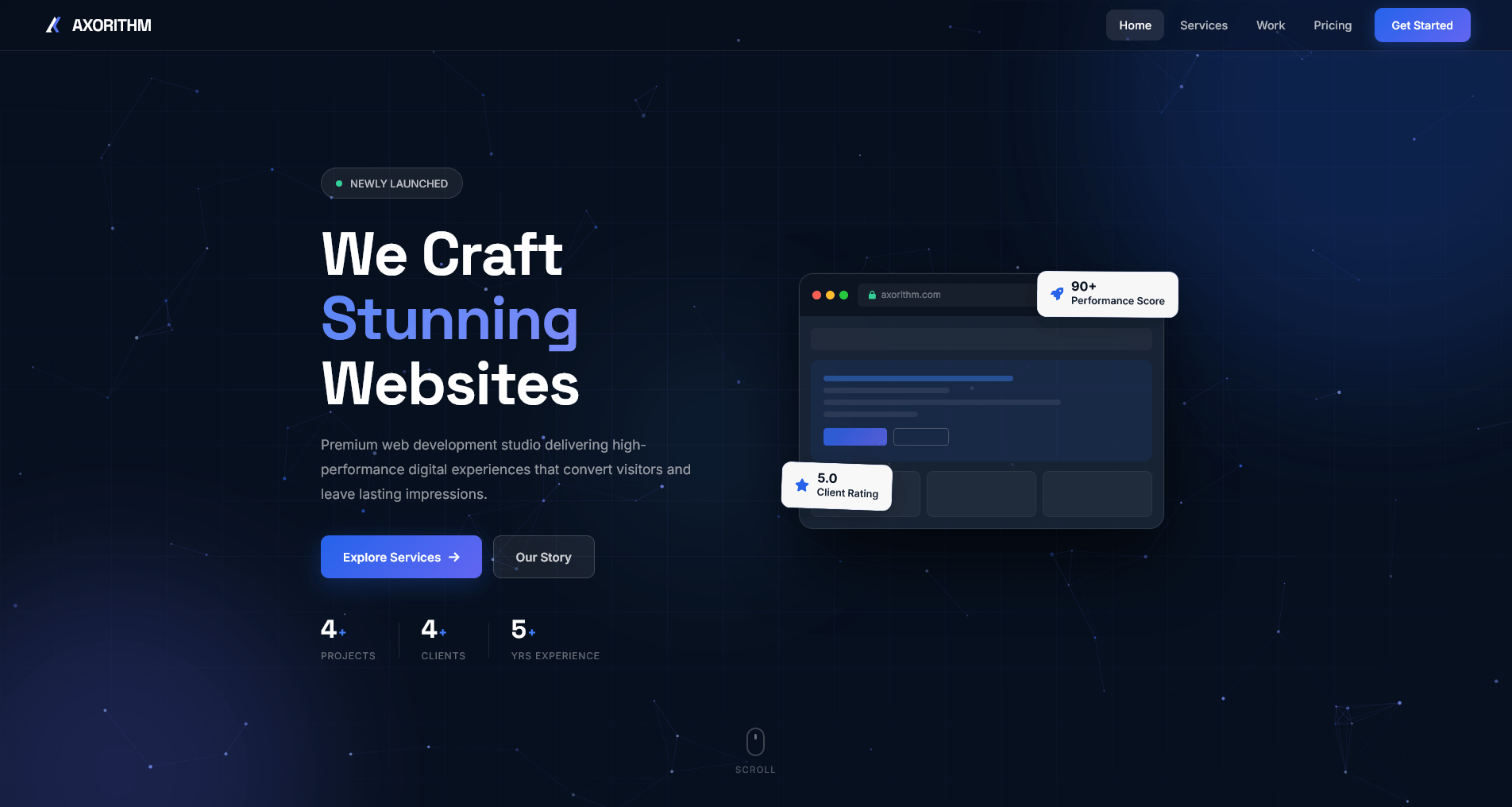 AXORITHM project preview